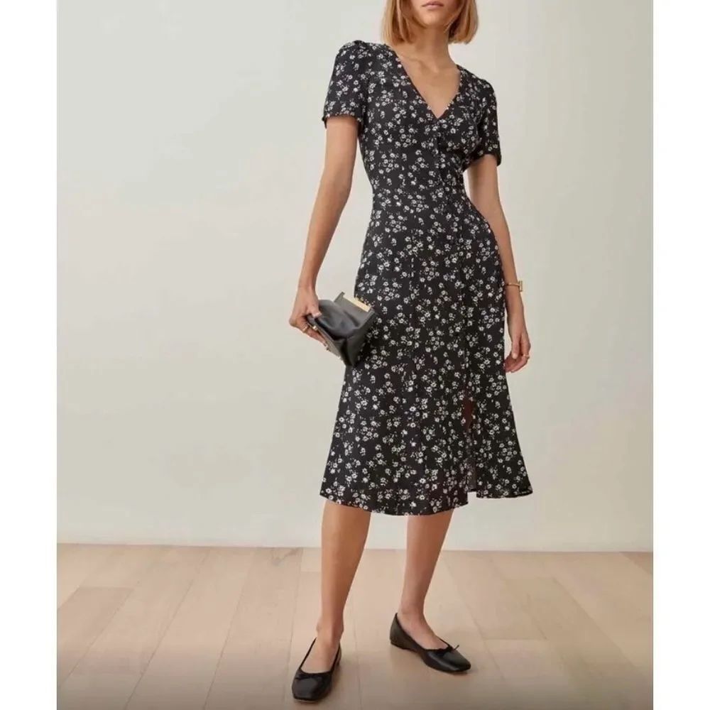 REFORMATION Locklin Dress in ‘Jasmine Floral’